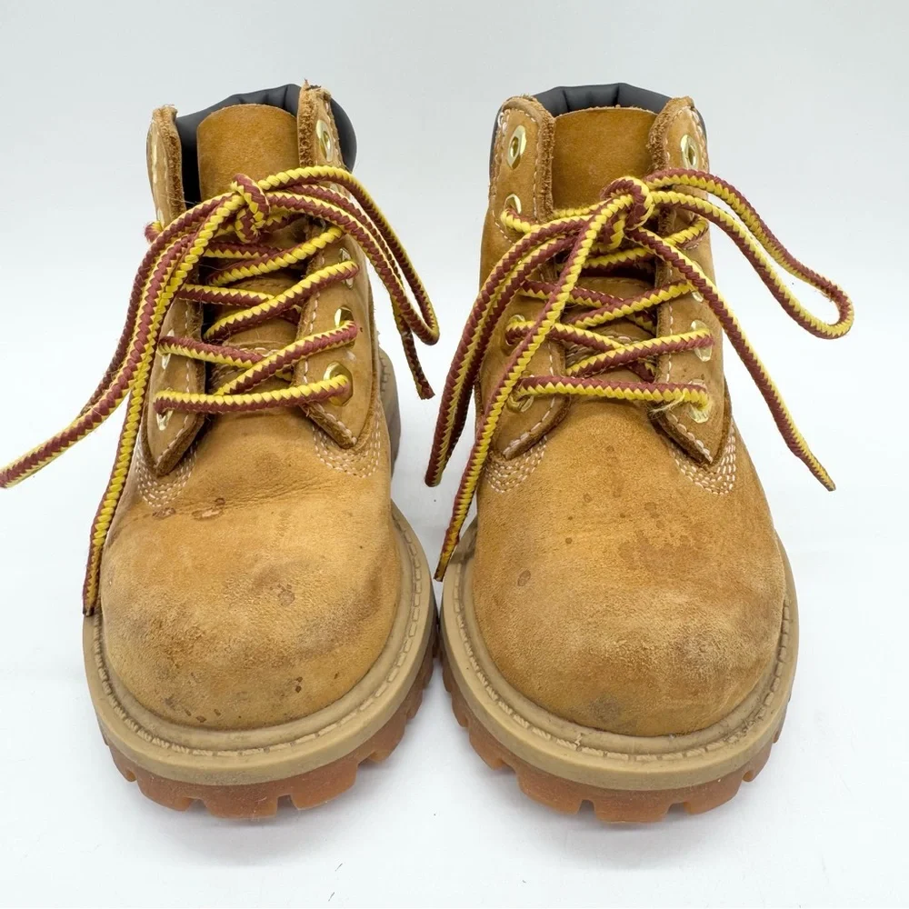 Toddler Timberland 6-Inch Waterproof Boots‎ - Wheat Nubuck - Size Toddler 8